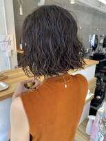 エヴァン(HEVIN)&nbsp;ボブコスメパーマ☆アッシュブラウン