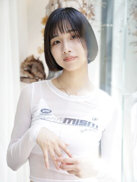 メゾンデエムスラッシュ センター北(Maison des M.SLASH) 切りっぱなしボブ/アースカラー/ヘルシースタイル/センター北