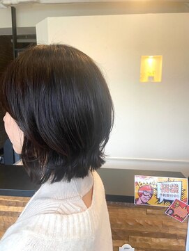 ヴァン カウンシル 王子(VAN COUNCIL) 大人かわいいレイヤーボブ外ハネくびレイヤー うる艶髪質改善