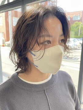 ヘアー アイス 御器所本店(HAIR ICI) 20代30代40代ふんわりカールヘルシースタイル春パーマ