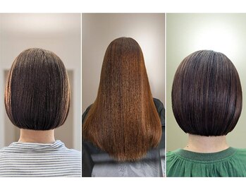 サロンドアイ(salon de i)の写真/【いつまでも綺麗な髪でいたい】そのダメージ諦めないで！自宅で簡単うるツヤ髪に♪