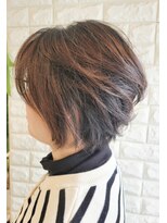 松本平太郎美容室 国立店&nbsp;グラデーションボブ×イノアカラー×ハイライト