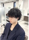 ウルフ シャドウパーマ