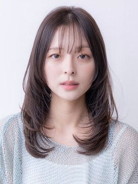 ドットハリス(.Hallis) レイヤーボブ/レイヤーカット/くびれレイヤー/韓国風ヘア