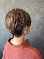 ブランカヘアー 西尾(BLANCA HAIR) ショートレイヤー×ハイライト