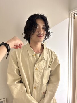 メゾンアクア 表参道(Maison ACQUA) =メンズボブ/メンズボブパーマ/フェザーパーマ／MEN’S HAIR