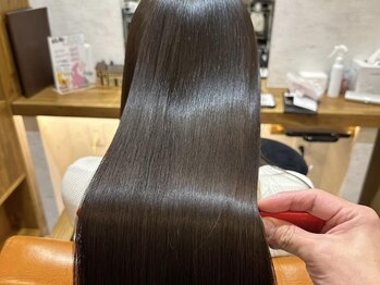 オレンジポップ 妙典店(ORANGE POP)の写真/一人一人に合わせた厳選トリートメントで、艶やかで健康的な美艶ヘアを叶えます☆[妙典/妙典駅/学割U24]