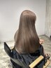 【柔らかさが欲しい人】肌に馴染むブリーチカラー（ダブルカラー）+カット