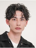 フェザーパーマ/シャドウパーマ/ニュアンスパーマ/メンズ/眉毛