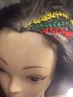 ☆☆お祭りコーンロウ(ヘアカフス付き)8/9取手花火大会8/10守谷レゲエ祭☆☆