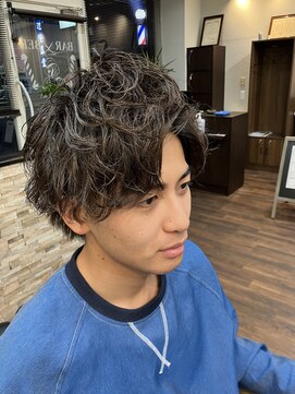 バーバーフクシマ(BARBER.F.FUKUSHIMA) ミックスパーマ