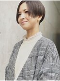 刈り上げミニボブ