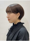 ◇大人かわいいショートボブ/朝の時短/簡単スタイリング