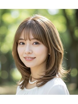 ヘアートゥリース(hair trees) ローレイヤースタイル