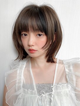 エイミーバイアフロートザガーデン 浦和店(amie by afloat the garden) 顔周りの後れ毛がかわいいボブレイヤー【浦和】
