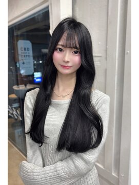 艶感グレージュカラー/38mmスタイリング