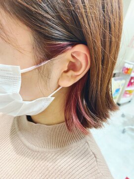 エフエフヘアー(ff hair) back style☆イヤリングカラーvol.829