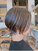 エミューヘアー デザイン ゆいの杜店(emu hair design) オトナショート