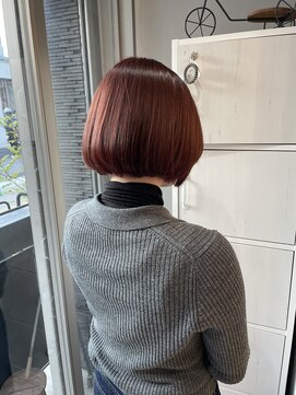 セカンドホーム 武蔵小杉(Second Home) ピンクブラウン×ボブ