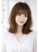 外ハネミディアム【ヘアリゾートアジア南浦和店】