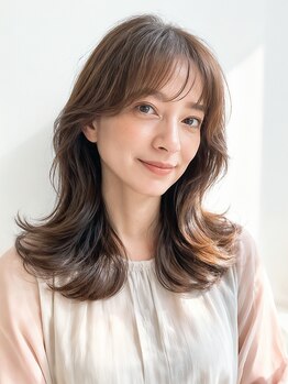 ビークール 長町店(Be COOL)の写真/流行の顔周りカットとレイヤーカットで大人女性の魅力を引き出す!メンテナンスに通いやすい価格も好評◎