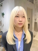フォト 新宿(foto)&nbsp;ロングレイヤー/髪質改善/イメチェン/ブリーチ/ブロンド/新宿