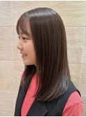 ●髪質改善ナチュラル艶髪縮毛矯正/小顔ストレートヘア