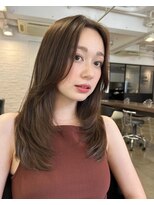 アビー 福岡天神(ABBEY)&nbsp;ロングヘアレイヤーカット前髪カット髪質改善トリートメント
