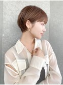 ナチュラルショート/ショートボブ/韓国/顔周り/20代30代40代50代