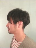 スーツにも 私服にも 似合うツーブロック