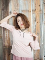 美容室 リズヘアー 稲毛店(Riz hair)&nbsp;アンニュイ耳かけ小顔ボブ