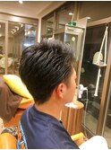 イケメンツーブロック