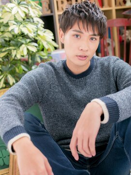 カバーヘア ブリス 川口(COVER HAIR bliss) 作りやすいランダムパーマこなれヘアm1川口10代20代30代