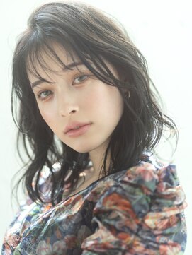 エミュ 表参道 青山(emu) 【emu井上信洋】ニュアンスパーマのレイヤーミディアム