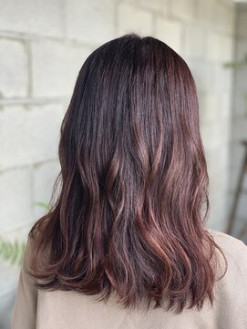 ニキ ヘアー ネイル 子安店(niki hair, nail) ピーチバイオレット