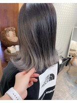 ブランシスヘアー(Bulansis Hair) #ボブ #シルバー #グラデーション