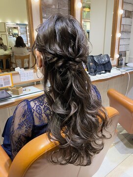 ネオリーブ クタ 町田店(Neolive kuta) 【Neolive　Kuta】ロング×ハーフアップ【町田/町田駅】