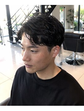 シンク ヘアーショップ(shink hair shop) 爽やかアップバングショート