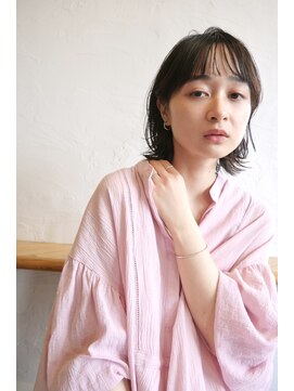 ソルト(Salt) 『Salt/福岡 大名』外ハネレイヤー STYLE (OKABE)1