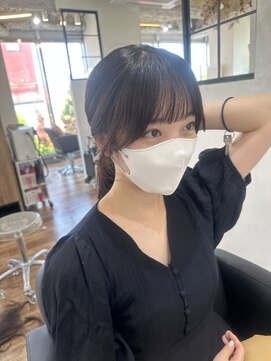 アリスバイアフロート 自由が丘(ALICe by AFLOAT) 後れ毛カット