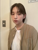 ノラキチジョウジ(NORA KICHIJOJI)&nbsp;ウルフボブロングレイヤー耳かけフェイスレイヤーレイヤーボブ