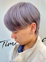 マックス フォー ヘアー(MAX FOR HAIR) マッシュウルフ×ハイトーンシルバー◎