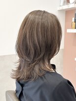 ガレリアエレガンテ 各務原店(GALLARIA Elegante) ミディアムウルフ×ベージュカラー/20代30代40代/各務原