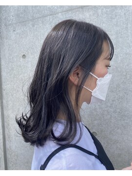 フリーラ 表参道(freera) 透明感カラー/ブリーチ無し/ダークグレージュ/ミディアム
