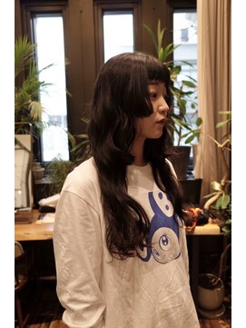 ナビッジ(NABIGE) ロングの、姫カット