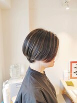 ハチマルハチ エアー 向ヶ丘遊園店(808 air)&nbsp;ハイライトショートボブ