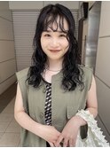 外国人風パーマ/カーリースタイル/ロングパーマ/フロントパーマ