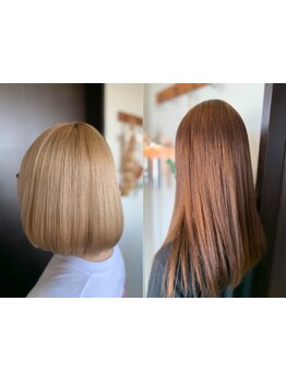 【観音寺/髪質改善】リピート率◎しっかり癖をとる～自然なストレートまでツヤのあるなめらかな指通りに＊