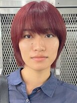 ウィコ 新宿(WICO)&nbsp;チェリーレッド[新宿駅/こなれミディ/ウェーブパーマ]