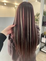 グランディールヘアデザイン(grandir hairdesign)&nbsp;派手派手2色メッシュ！-Yurika-